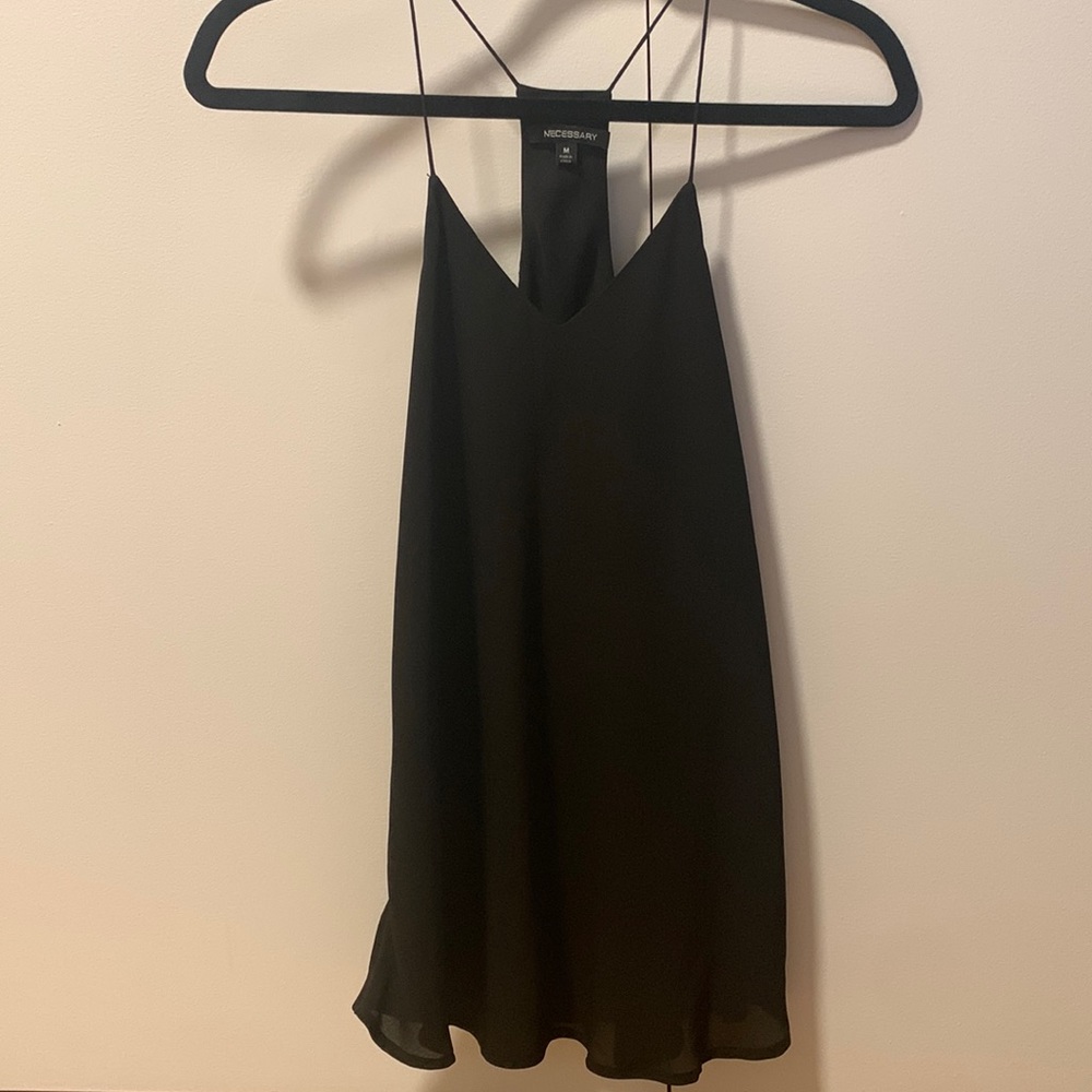 Black Blouse - Medium - Necessary Clothing